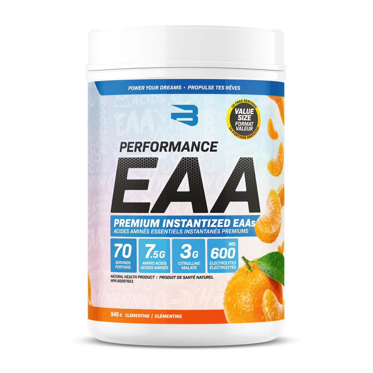 Believe Supplements Performance EAA 910g 70 Servings - Image 9