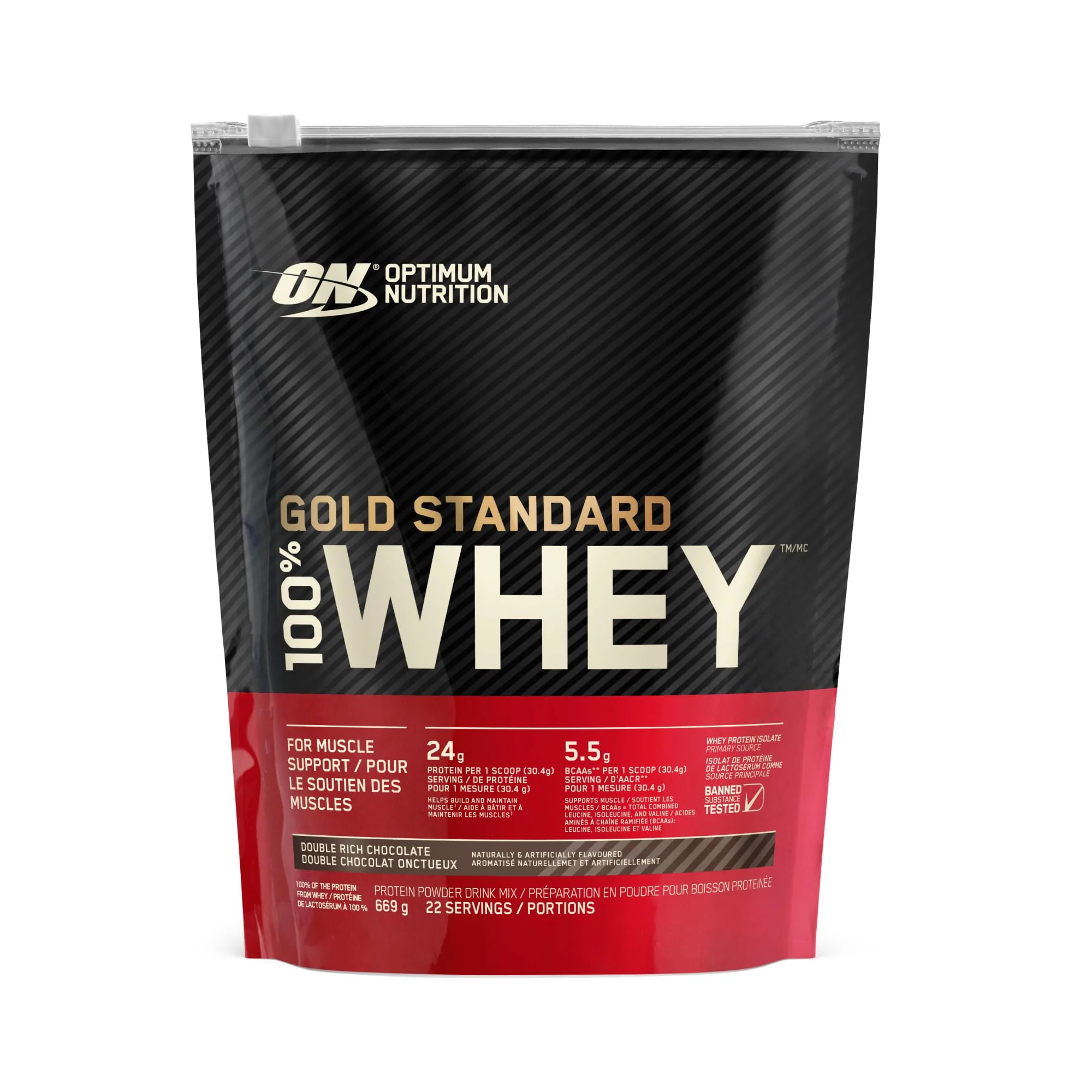 ON Gold Standard Whey 1.5lb Bag