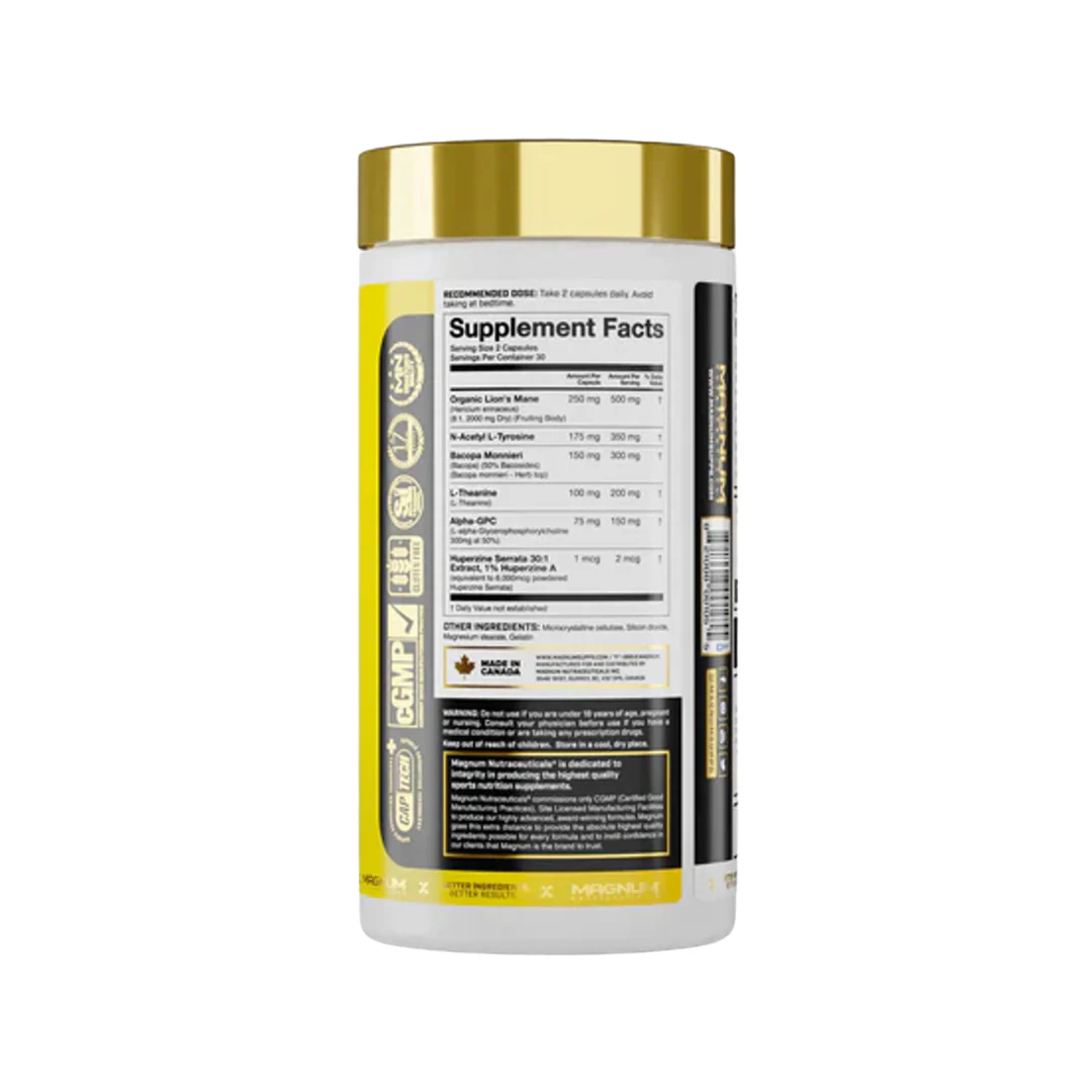 Magnum Mane Brain 60 Capsules - Image 2