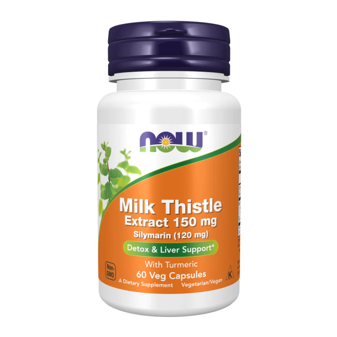 NOW Silymarin 150mg Milk Thistle Extract 120 Capsules