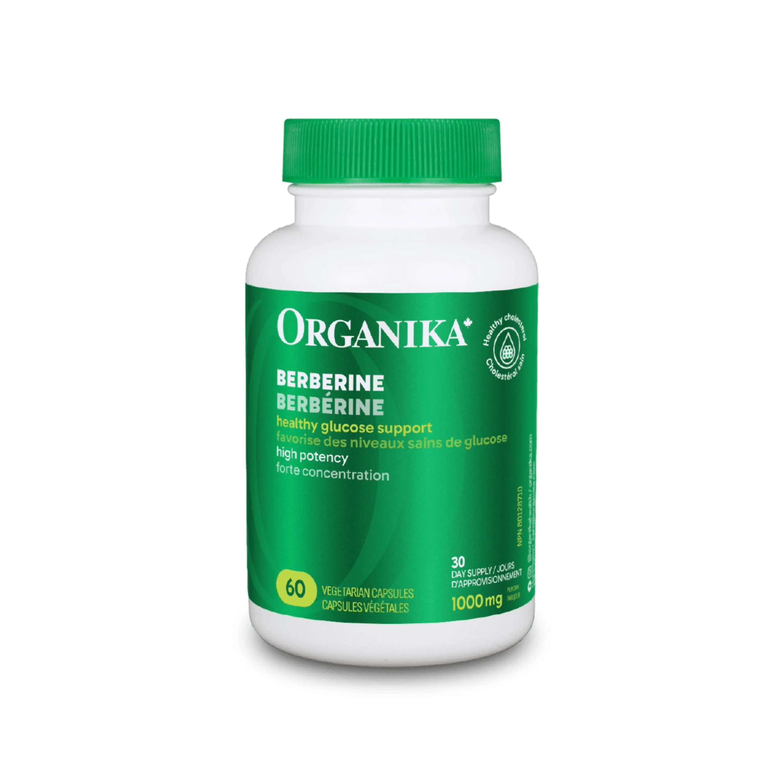 Organika Berberine 500mg 60 Capsules