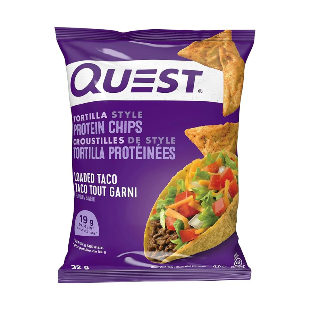 Quest Chips Taco Flavor (Box of 8 Bags) - Image 3